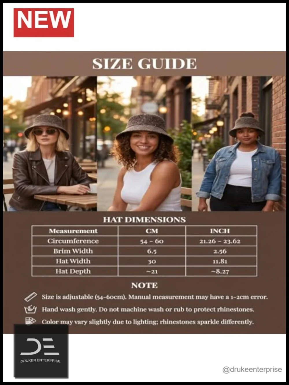 2 Pack Bucket Hats with Rhinestone Leopard Print Wide Brim Foldable